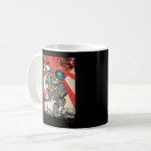 Mug Samurai Japonais Chat Swordsman Ninja Kitten (Devant gauche)