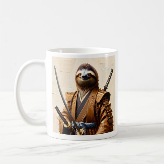 Mug Samurai Sloth (Gauche)