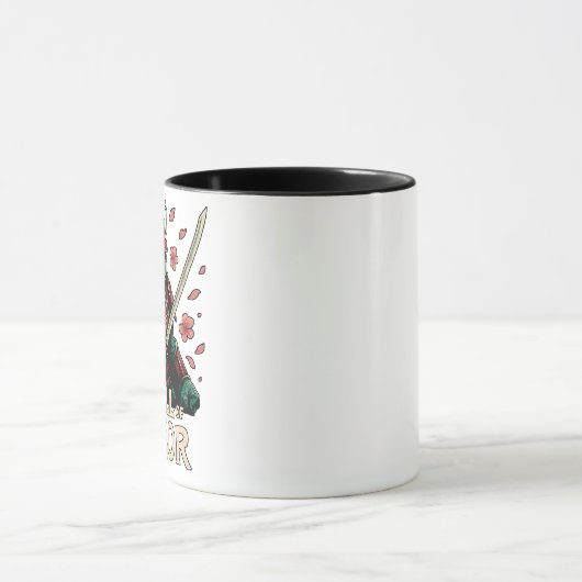Mug Samurai Turtle Warrior Cherry Blossoms (Centre)