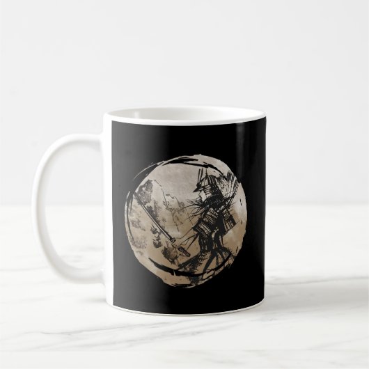 Mug Samurai Warrior Code Bushido épées japonaises (Gauche)