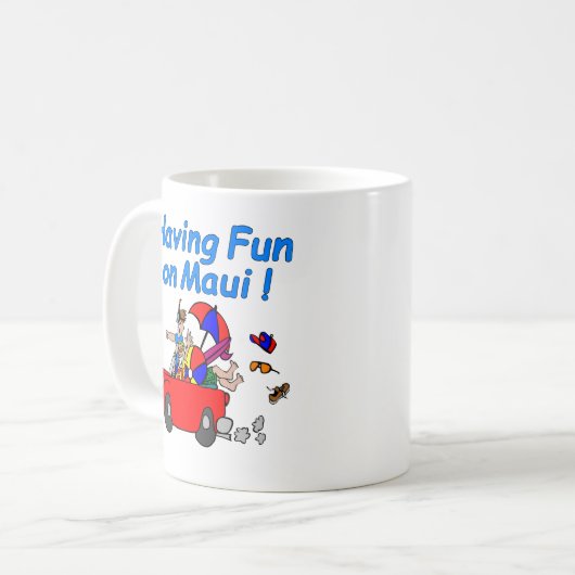 Mug S'amuser sur Maui ! (Devant gauche)
