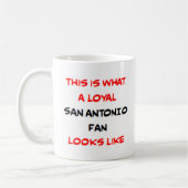 Mug san antonio fan, loyal (Gauche)
