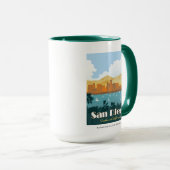 Mug San Diego, CA (Devant droit)
