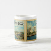 Mug San Diego California Vintage voyage (Centre)