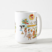 Mug San Diego California White (Devant droit)