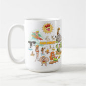 Mug San Diego California White (Gauche)