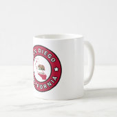Mug San Diego Californie (Devant droit)
