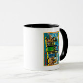 Mug San Diego, Californie - Scènes de grandes lettres (Devant droit)
