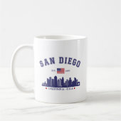 Mug San Diego Downtown Skyline Cali Dreaming (Gauche)