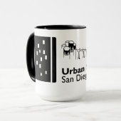 Mug San Diego, États-Unis (Devant gauche)