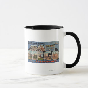 Mug San Diego, la Californie - grandes scènes de