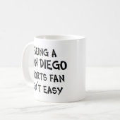 Mug san diego sports fan, being (Devant gauche)