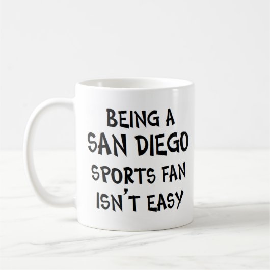 Mug san diego sports fan, being (Gauche)