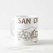 Mug San Diego vintage (Devant gauche)