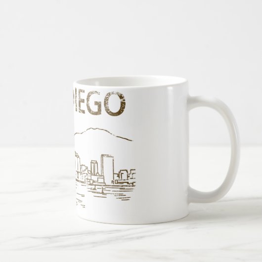 Mug San Diego vintage (Droite)