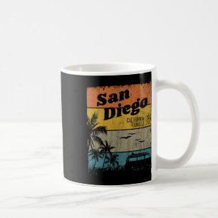 Mug San Diego Vintage Californie Plage Surf Rétro S