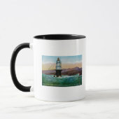 Mug San Francisco, CA Mile Rock Light House (Gauche)