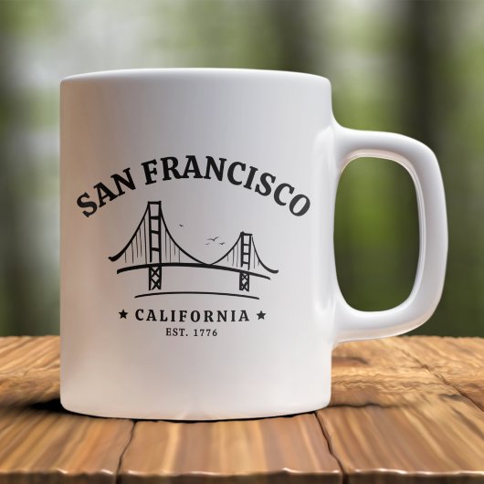 Mug San Francisco California Beatiful Landscape