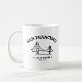 Mug San Francisco California Beatiful Landscape (Gauche)