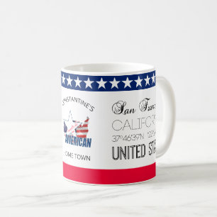 Mug San Francisco, Californie, États-Unis élégant