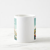 Mug San Francisco Californie - Téléphérique Rouge (Centre)