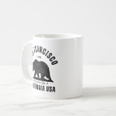 Mug San Francisco Classic Bear Design (Devant gauche)