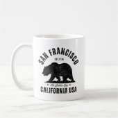 Mug San Francisco Classic Bear Design (Gauche)