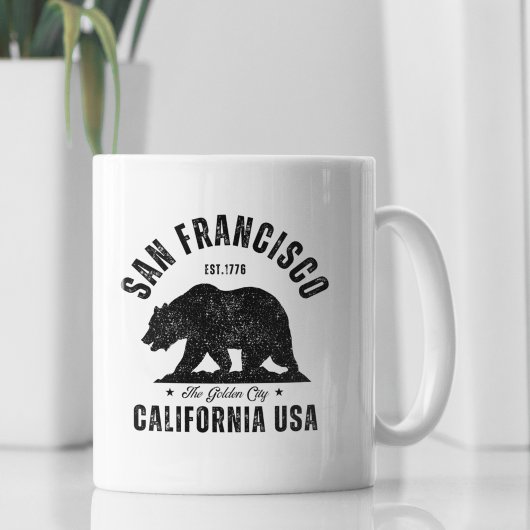 Mug San Francisco Classic Bear Design