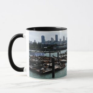 Mug San Francisco et Pier 39 Sea Lions City Skyline