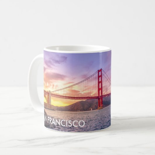 Mug San Francisco - golden gate bridge (Devant gauche)