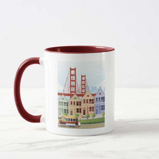 Mug San Francisco | les dames peintes (Gauche)