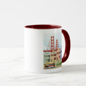 Mug San Francisco | les dames peintes (Devant droit)
