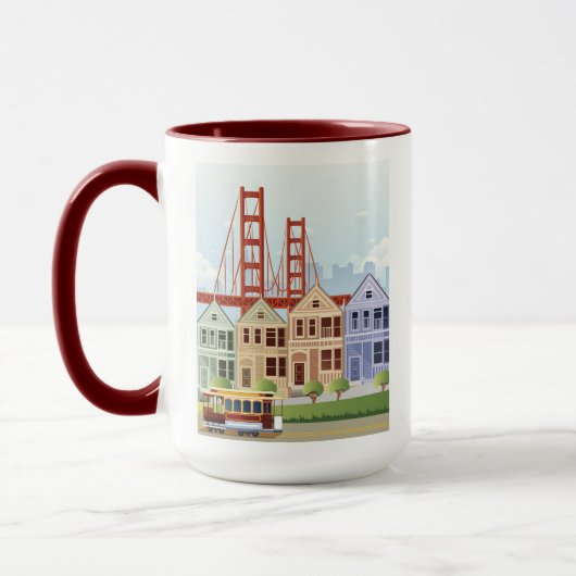 Mug San Francisco | les dames peintes (Gauche)