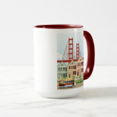 Mug San Francisco | les dames peintes (Devant droit)