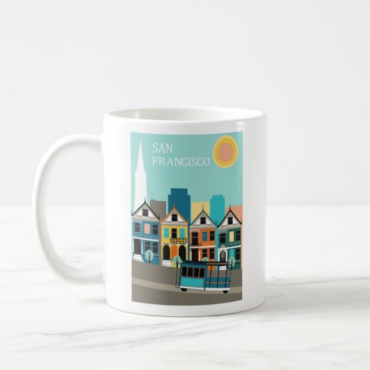 Mug San Francisco Pretty Art (Gauche)
