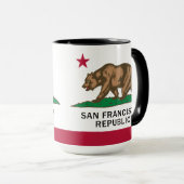 Mug San Francisco Republic 15oz (Devant droit)