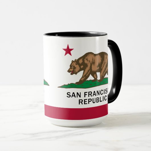 Mug San Francisco Republic 15oz (Devant droit)