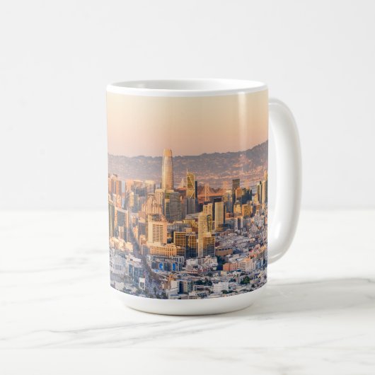 Mug San Francisco Skyline (Devant droit)