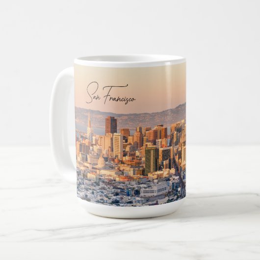 Mug San Francisco Skyline (Devant gauche)