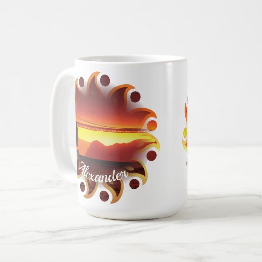 Mug San Francisco Sunset 1124 (Devant gauche)