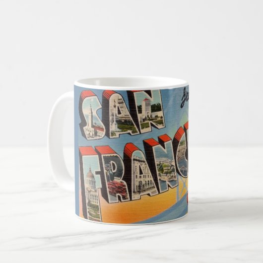 Mug San Francisco Vintage (Devant gauche)