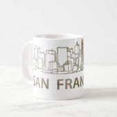 Mug San Francisco vintage (Devant gauche)