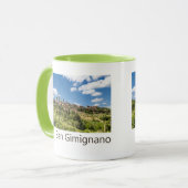 Mug San Gimignano Toscane Italie Panorama Souvenir (Devant gauche)