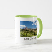 Mug San Gimignano Toscane Italie Panorama Souvenir (Devant droit)