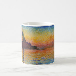 Mug San Giorgio Maggiore à Dusk (par Claude Monet)