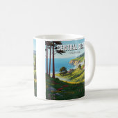 Mug San Luis Obispo Californie Côte centrale (Devant droit)
