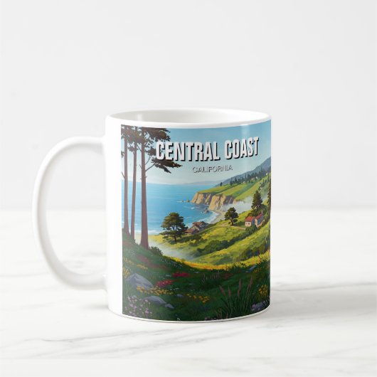 Mug San Luis Obispo Californie Côte centrale (Gauche)