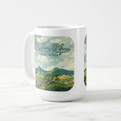 Mug San Luis Obispo SLO California Central Coast Retro (Devant gauche)