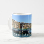 Mug San SebastiAn-Donostia. Puente Del Kursaal. (Devant gauche)