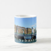 Mug San SebastiAn-Donostia. Puente Del Kursaal. (Centre)